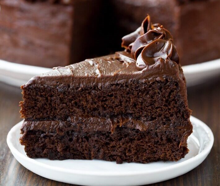 Fudgy Keto Chocolate Cake