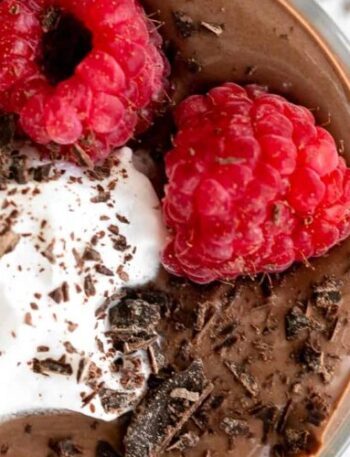 High Protein Chocolate Pudding