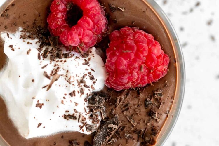 High Protein Chocolate Pudding
