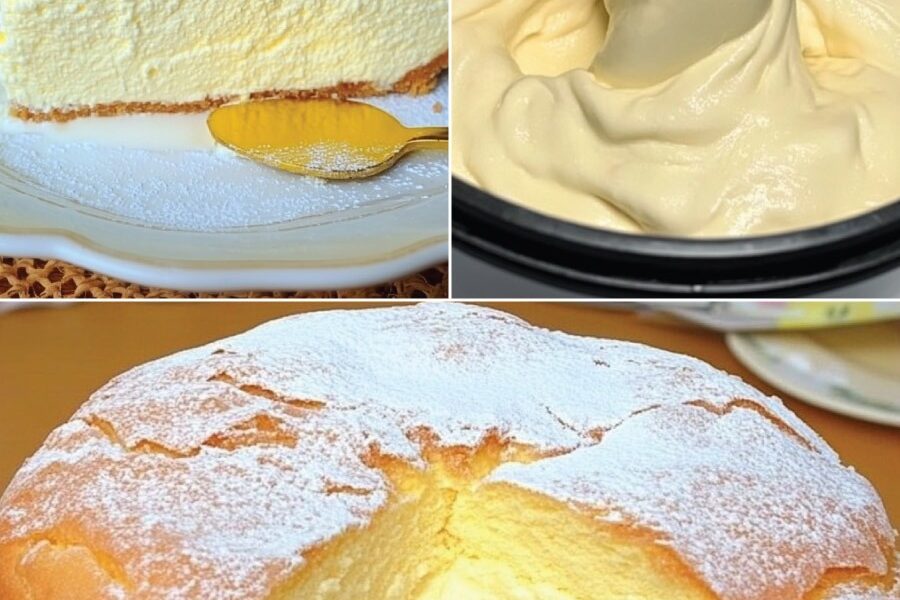 Keto fluffy cloud cake